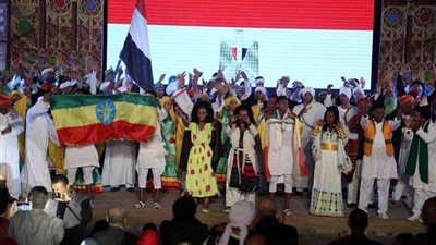 فرق 7 دول تتغنى وترقص على ضفاف النيل أسوان (صور)