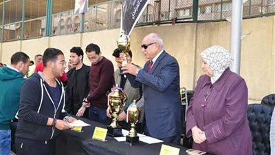 ختام فعاليات كأس الأسر الطلابية بعين شمس