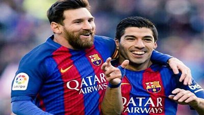 ميسي وسواريز في هجوم برشلونة أمام تشيلسي بدوري أبطال أوروبا