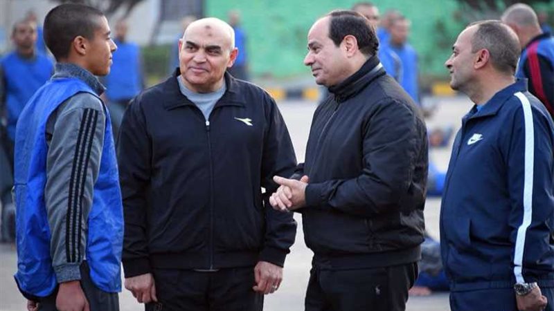 السيسي لطلبة الكلية