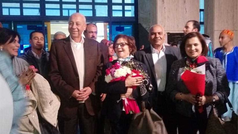 استقبال المناضلة