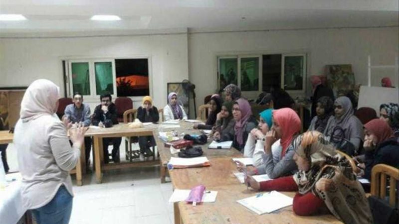 ختام ورشة الرسوم