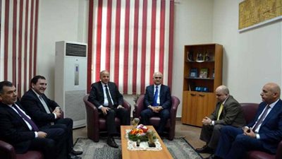 محافظ القليوبية يستقبل وزير الاقتصاد الأذربيجاني