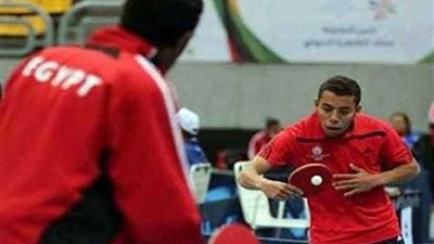 منتخب مصر رجال في مجموعة انجلترا واليابان بكأس العالم لتنس الطاولة
