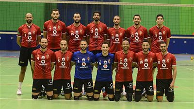 رجال طائرة الأهلي يفوز على 6 أكتوبر 3-1 في الدوري