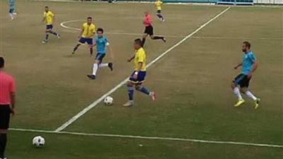 تعادل فريق نادى ألعاب دمنهور مع الحمام فى دورى المظاليم