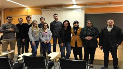 ثلاثة باحثين من جامعة بني سويف يمثلون مصر بجامعة برشلونة المستقلة بإسبانيا