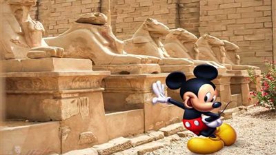 بلمسة سحرية .. شاب يأتي بمشاهير ديزني لاند إلى شوارع و ضواحي مصر