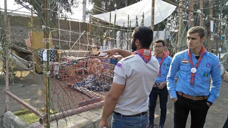 طلاب بنها ينفذون