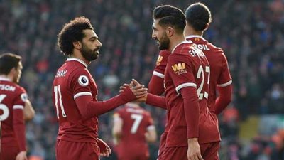 «صلاح» في صدارة الهدافين وليفربول في المركز الثاني برباعية أمام وست هام