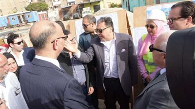 وزير الصحة يوجه برفع كفاءة مستشفى النصر القديم ومدرسة التمريض