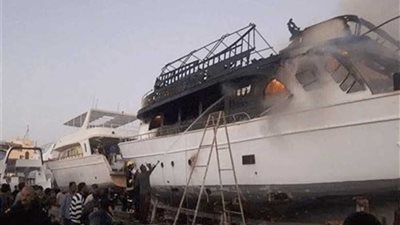 السيطرة على حريق محدود بميناء الإسكندرية