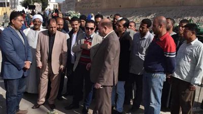 نقل سوق أبو فليو أمام مقر المرور القديم بالمنيا