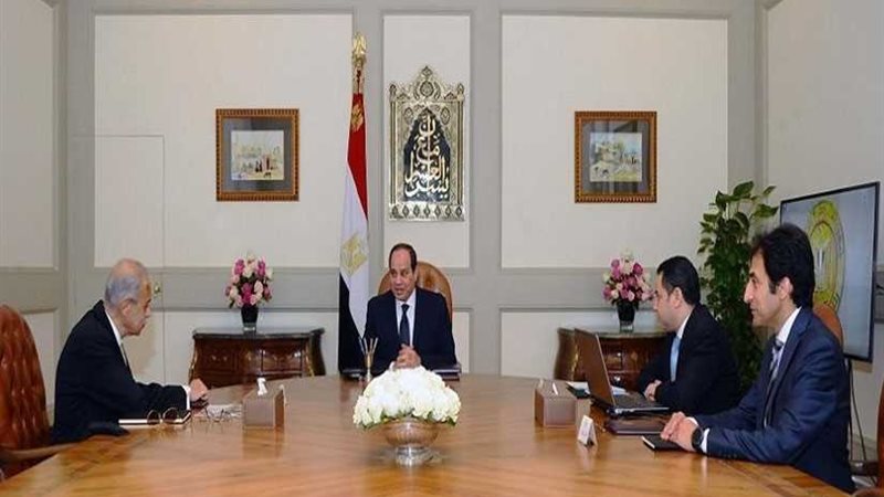 تفاصيل اجتماع السيسي