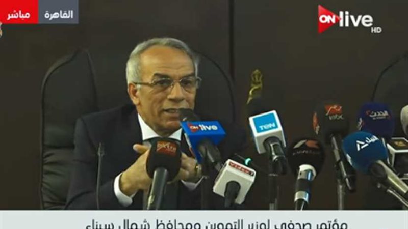 محافظ شمال سيناء: