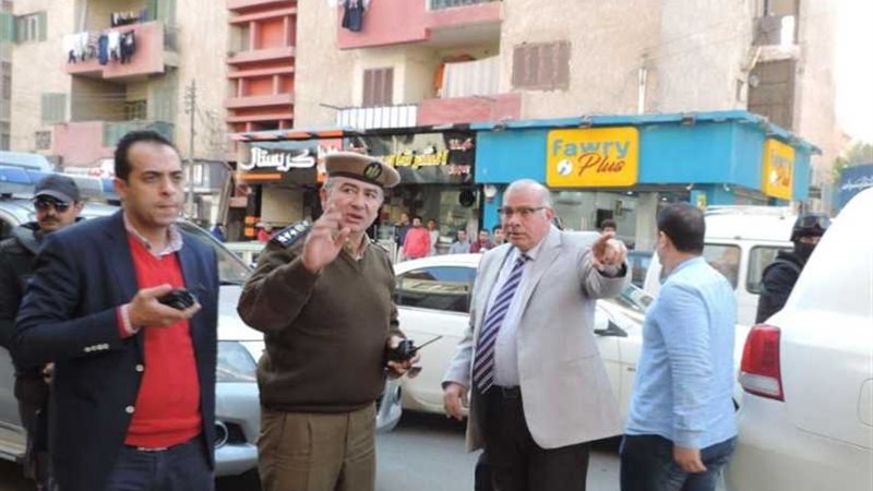 جولة لمدير أمن القليوبية