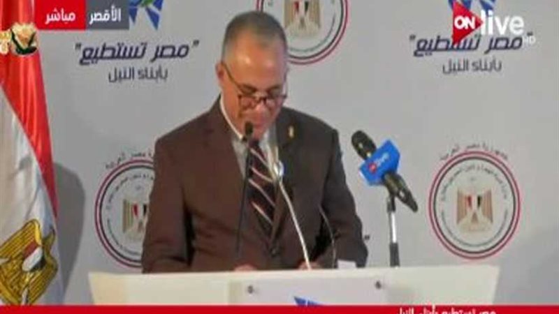 وزير الري: مشروعات