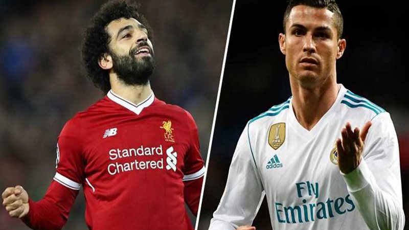 تكريم محمد صلاح ورونالدو