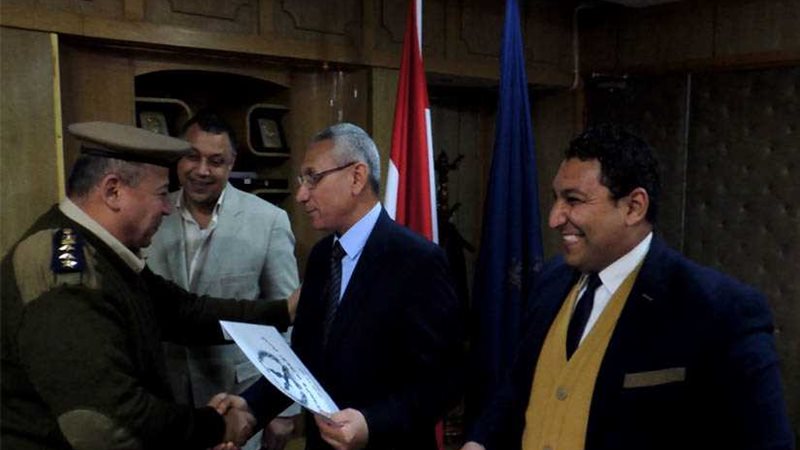 مدير أمن المنيا يكرم