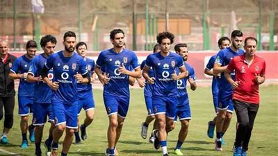 مدرب المنتخب في مران الأهلي