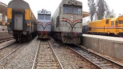 توقف حركة قطارات الصعيد لعطل بالقضبان‎