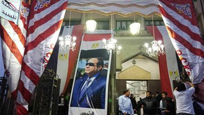 مؤتمر شعبي حاشد في رأس غارب لدعم السيسي في انتخابات الرئاسة