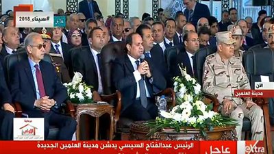 السيسي يطالب بتطبيق نظام ITS بالطرق لتقليل الحوادث (فيديو)