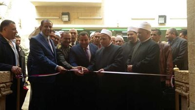 افتتاح ضريح علي زين العابدين بالسيدة زينب