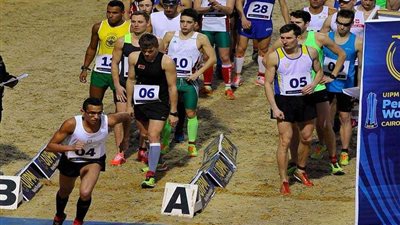 تأهل 4 مصريين لنهائي فردي الرجال بكأس العالم للخماسي الحديث