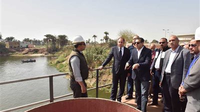 أسيوط تعلن قرب انتهاء محطة مياه الشرب بديروط