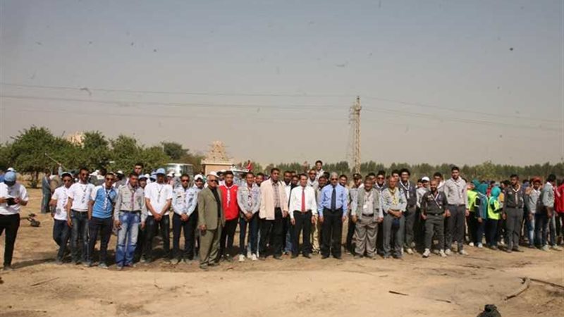 غرس 500 شجرة بجامعة