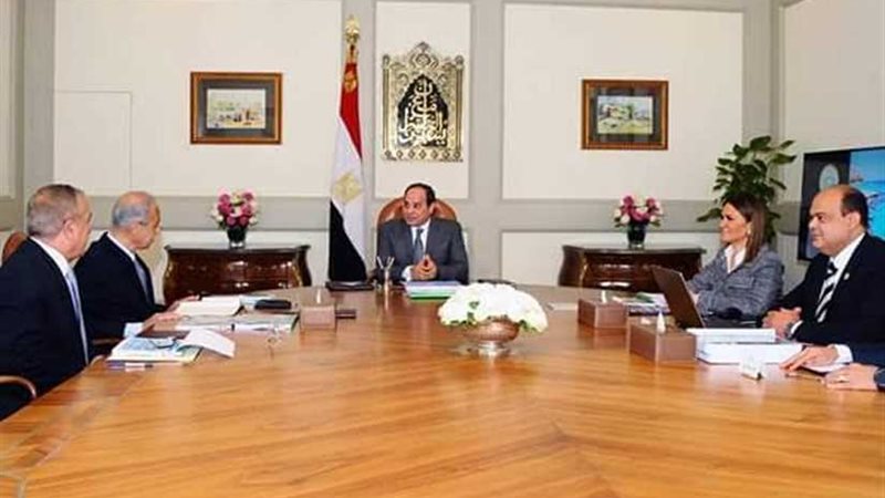 الرئيس السيسي يوحه