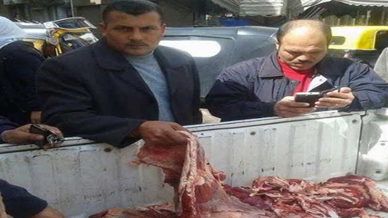 ضبط لحوم غير صالحة