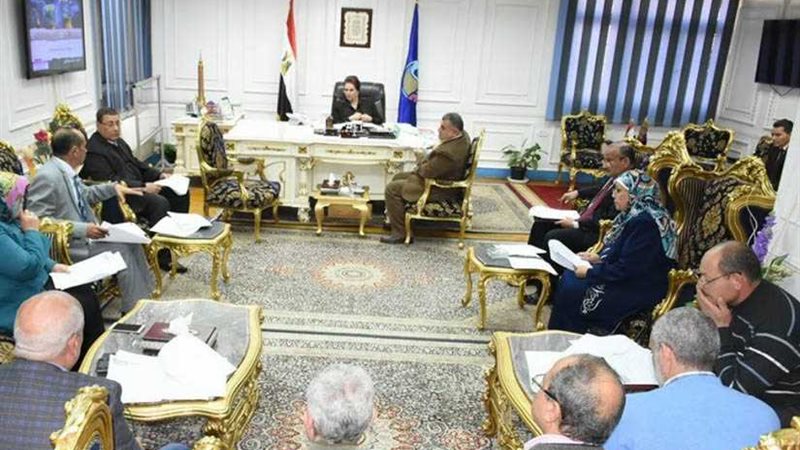 محافظ البحيرة تبحث