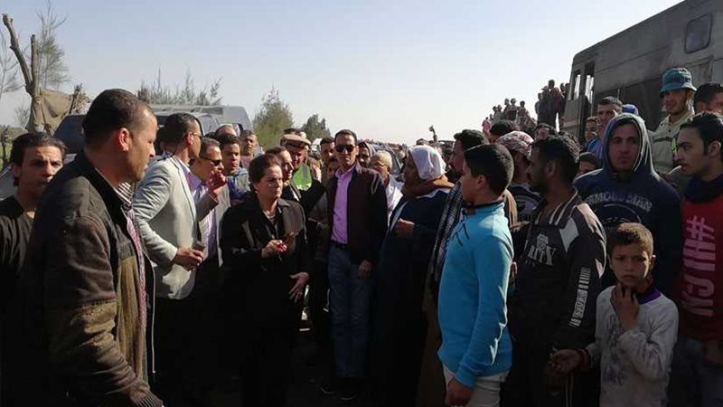 محافظ البحيرة تتفقد