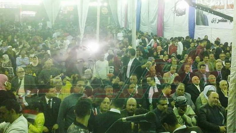بالصور.. مؤتمر جماهيري