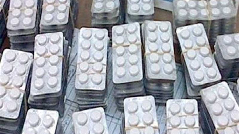 ضبط 28 ألف قرص ترامادول