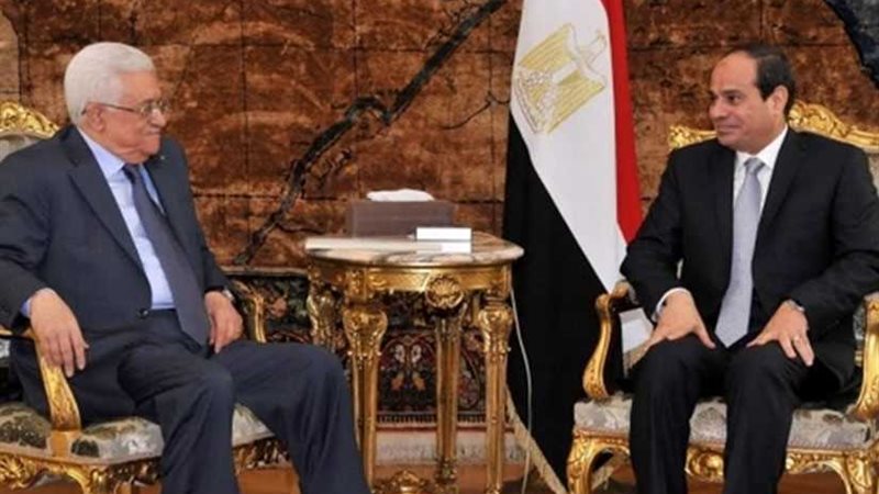 أبومازن يعزي السيسي