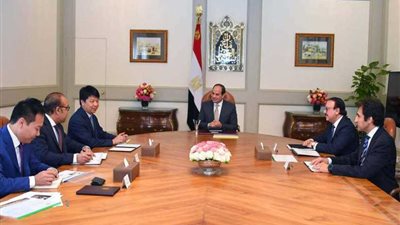 السيسى : مصر تتطلع لزيادة حجم أنشطة 