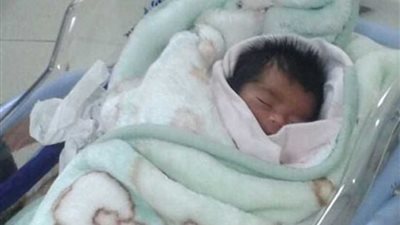 العثور على طفل لقيط بالسادات