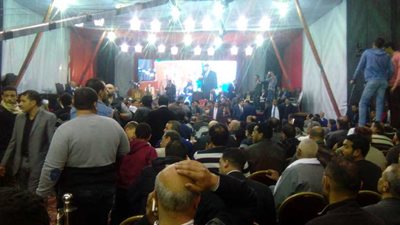 مؤتمر جماهيري حاشد لدعم السيسي بمصر القديمة