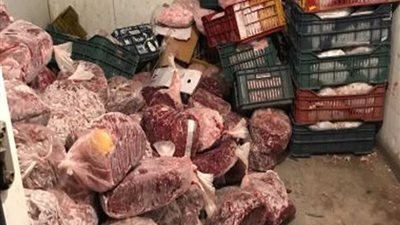 ضبط 16 طن لحوم ودواجن وأسماك فاسدة بالمحافظات