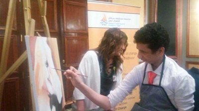 مصريون وعرب يشاركون 57357 و