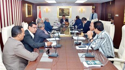 محافظ الغربية يتابع سير العمل في المنطقة اللوجستية بطنطا