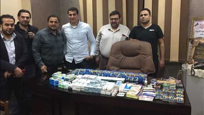 التفتيش الصيدلي يضبط 4000 قرص أدوية محظورة بكفر صقر