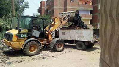 رفع 70 طن مخلفات بحملة نظافة بالمنوفية