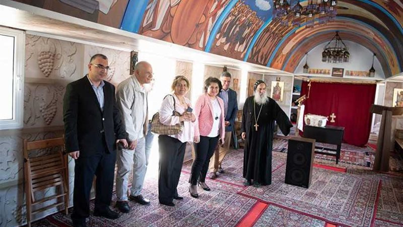 السفيرة المصرية في