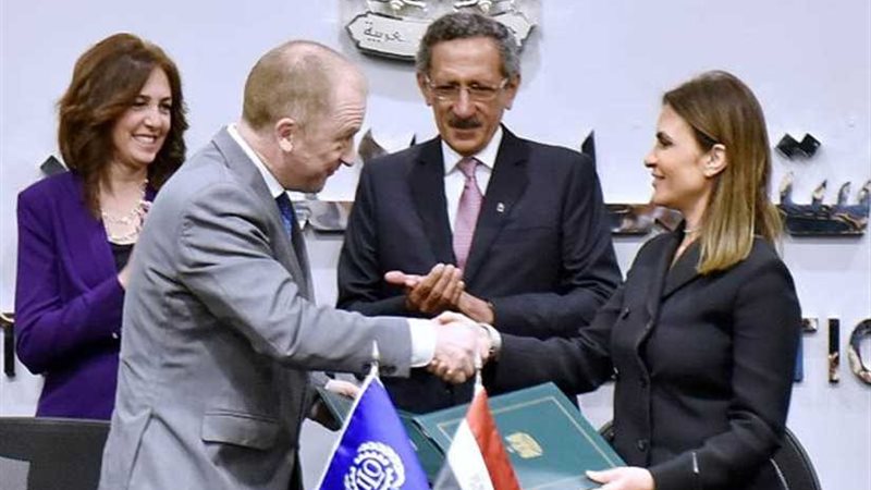 مصر والعمل الدولية