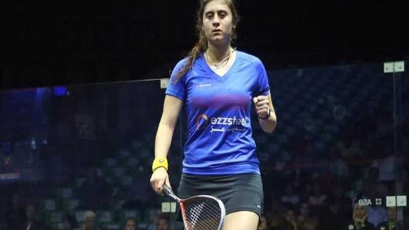 نور الشربيني تحافظ