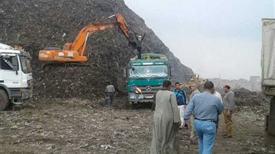 دفن 77 ألف طن مخلفات من مقلب أبو خريطة